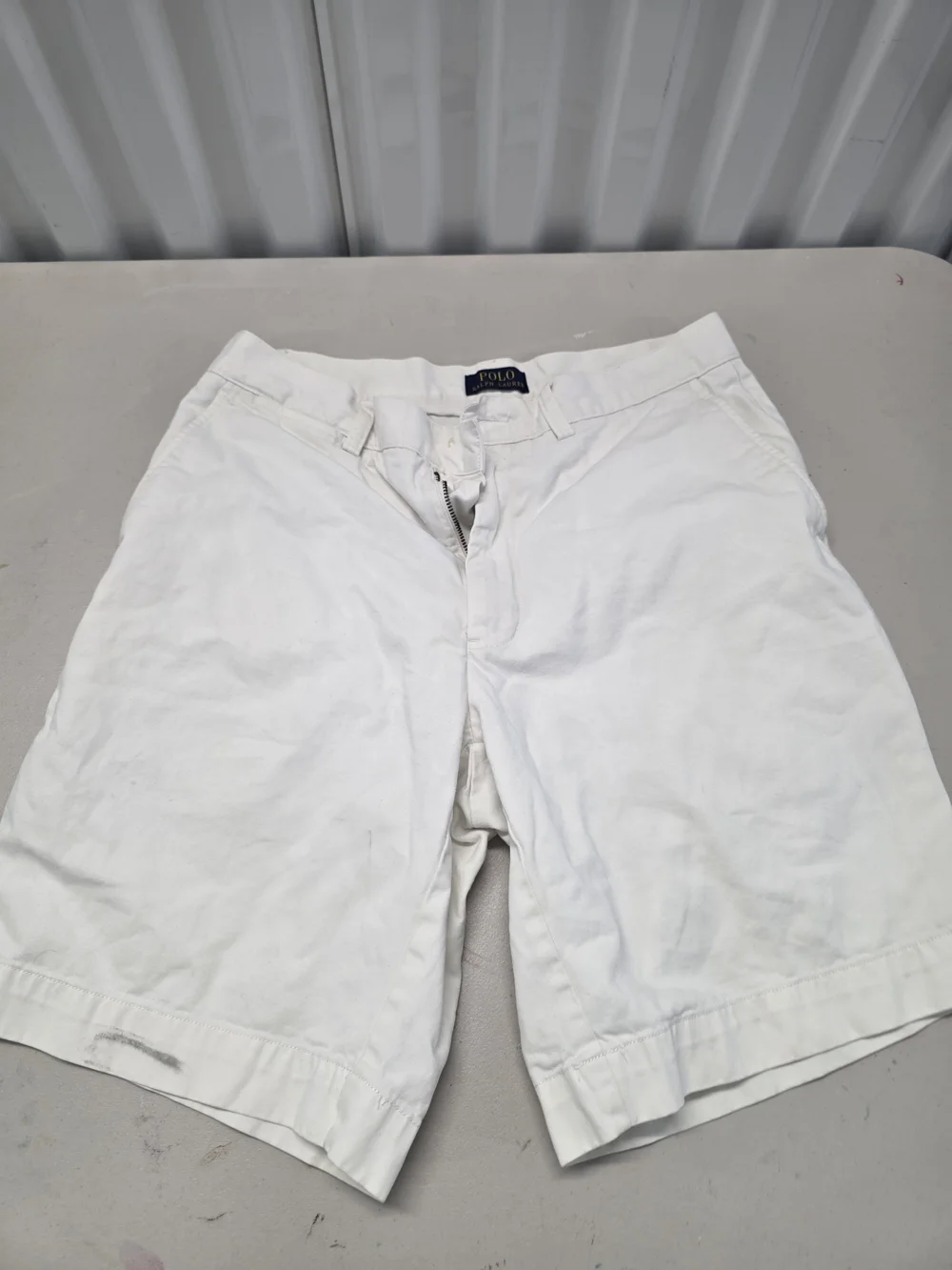 Polo Ralph Lauren White Chino Shorts Men's Size 32x9